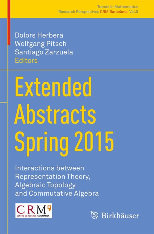 Extended Abstracts Spring 2015