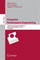 Computer Performance Engineering: 13th European Workshop, EPEW 2016, Chios, Greece, October 5-7, 2016, Proceedings - cover