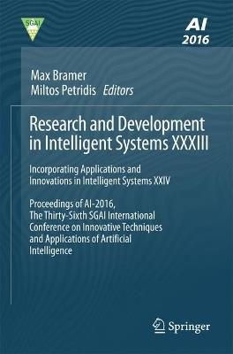 Research and Development in Intelligent Systems XXXIII: Incorporating Applications and Innovations in Intelligent Systems XXIV - cover