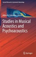 Studies in Musical Acoustics and Psychoacoustics - cover