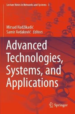 Advanced Technologies, Systems, and Applications - cover