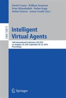 Intelligent Virtual Agents: 16th International Conference, IVA 2016, Los Angeles, CA, USA, September 20–23, 2016, Proceedings - cover