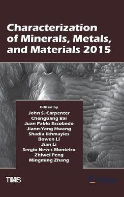 Characterization of Minerals, Metals, and Materials 2015 - cover