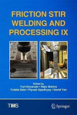 Friction Stir Welding and Processing IX - cover