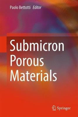 Submicron Porous Materials - cover