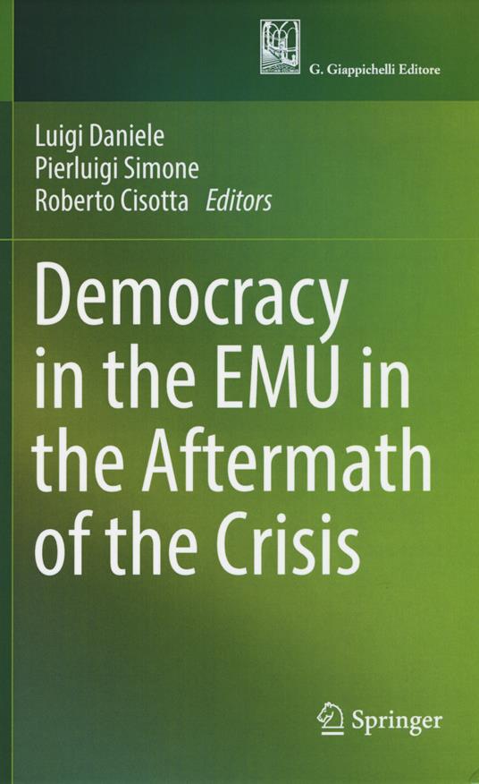 Democracy in the EMU in the aftermath of the crisis - copertina