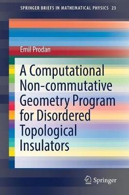 A Computational Non-commutative Geometry Program for Disordered Topological Insulators - Emil Prodan - cover