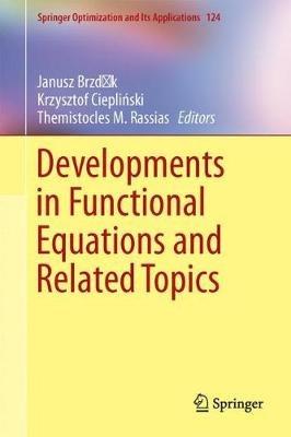 Developments in Functional Equations and Related Topics - cover