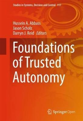 Foundations of Trusted Autonomy - cover