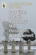 Four Pillars of Radio Astronomy: Mills, Christiansen, Wild, Bracewell