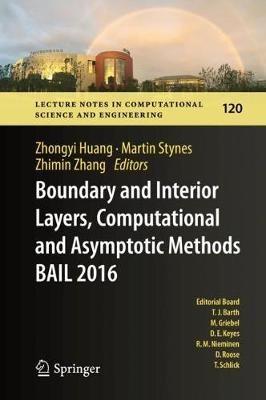 Boundary and Interior Layers, Computational and Asymptotic Methods  BAIL 2016 - cover