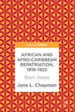 African and Afro-Caribbean Repatriation, 1919–1922