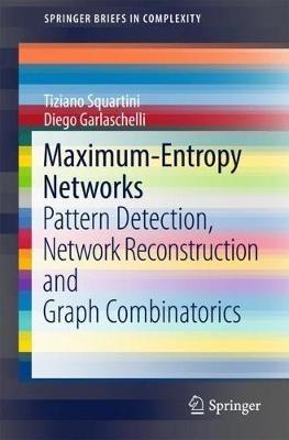 Maximum-Entropy Networks: Pattern Detection, Network Reconstruction and Graph Combinatorics - Tiziano Squartini,Diego Garlaschelli - cover