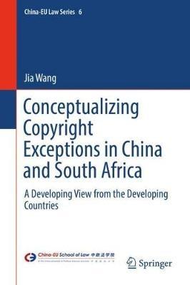 Conceptualizing Copyright Exceptions in China and South Africa: A Developing View from the Developing Countries - Jia Wang - cover