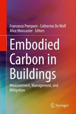 Embodied Carbon in Buildings: Measurement, Management, and Mitigation - cover