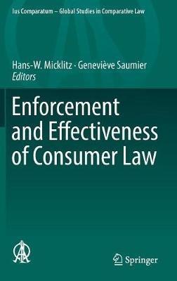 Enforcement and Effectiveness of Consumer Law - cover