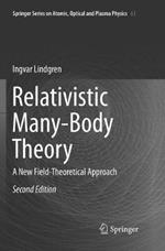 Relativistic Many-Body Theory: A New Field-Theoretical Approach