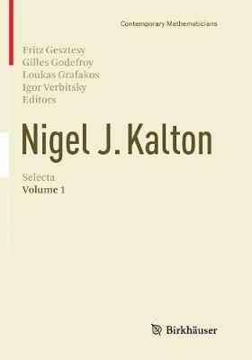 Nigel J. Kalton Selecta: Volume 1 - cover