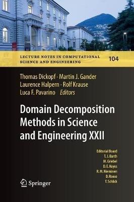 Domain Decomposition Methods in Science and Engineering XXII - cover