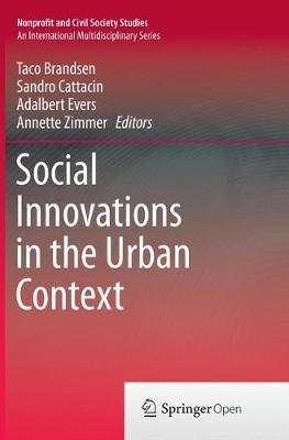 Social Innovations in the Urban Context - cover