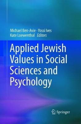 Applied Jewish Values in Social Sciences and Psychology - cover