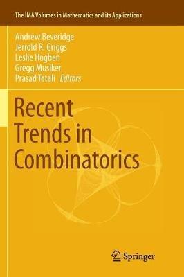Recent Trends in Combinatorics - cover