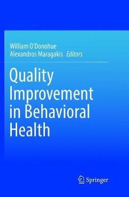 Quality Improvement in Behavioral Health - cover