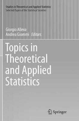 Topics in Theoretical and Applied Statistics - cover