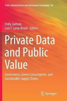 Private Data and Public Value: Governance, Green Consumption, and Sustainable Supply Chains - cover