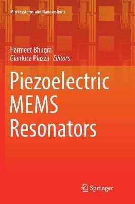 Piezoelectric MEMS Resonators - cover