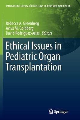 Ethical Issues in Pediatric Organ Transplantation - cover