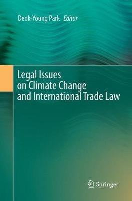 Legal Issues on Climate Change and International Trade Law - cover