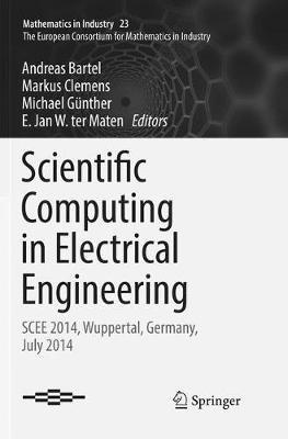 Scientific Computing in Electrical Engineering: SCEE 2014, Wuppertal, Germany, July 2014 - cover