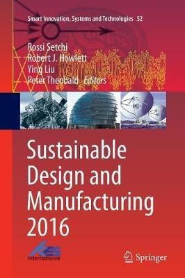 Sustainable Design and Manufacturing 2016 - cover