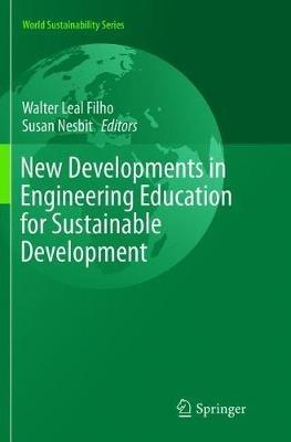 New Developments in Engineering Education for Sustainable Development - cover