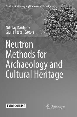Neutron Methods for Archaeology and Cultural Heritage - cover
