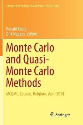 Monte Carlo and Quasi-Monte Carlo Methods: MCQMC, Leuven, Belgium, April 2014 - cover