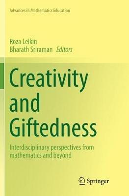 Creativity and Giftedness: Interdisciplinary perspectives from mathematics and beyond - cover