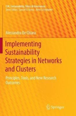 Implementing Sustainability Strategies in Networks and Clusters: Principles, Tools, and New Research Outcomes - Alessandra De Chiara - cover