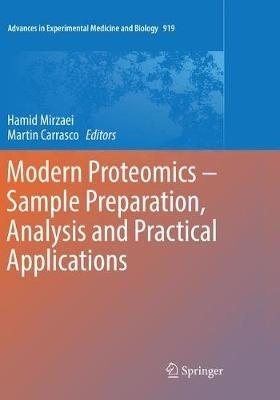 Modern Proteomics - Sample Preparation, Analysis and Practical Applications - cover