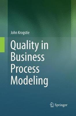 Quality in Business Process Modeling - John Krogstie - cover