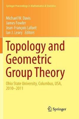 Topology and Geometric Group Theory: Ohio State University, Columbus, USA, 2010–2011 - cover