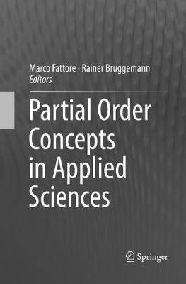 Partial Order Concepts in Applied Sciences - cover