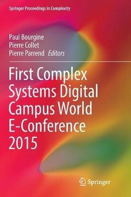 First Complex Systems Digital Campus World E-Conference 2015 - cover
