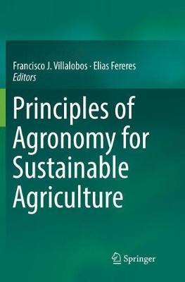 Principles of Agronomy for Sustainable Agriculture - cover