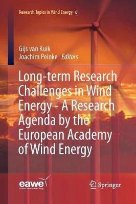 Long-term Research Challenges in Wind Energy - A Research Agenda by the European Academy of Wind Energy - cover