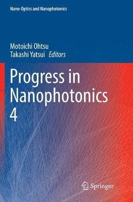 Progress in Nanophotonics 4 - cover