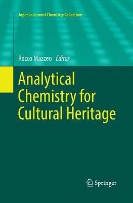 Analytical Chemistry for Cultural Heritage - cover