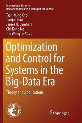Optimization and Control for Systems in the Big-Data Era: Theory and Applications - cover