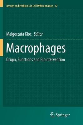 Macrophages: Origin, Functions and Biointervention - cover